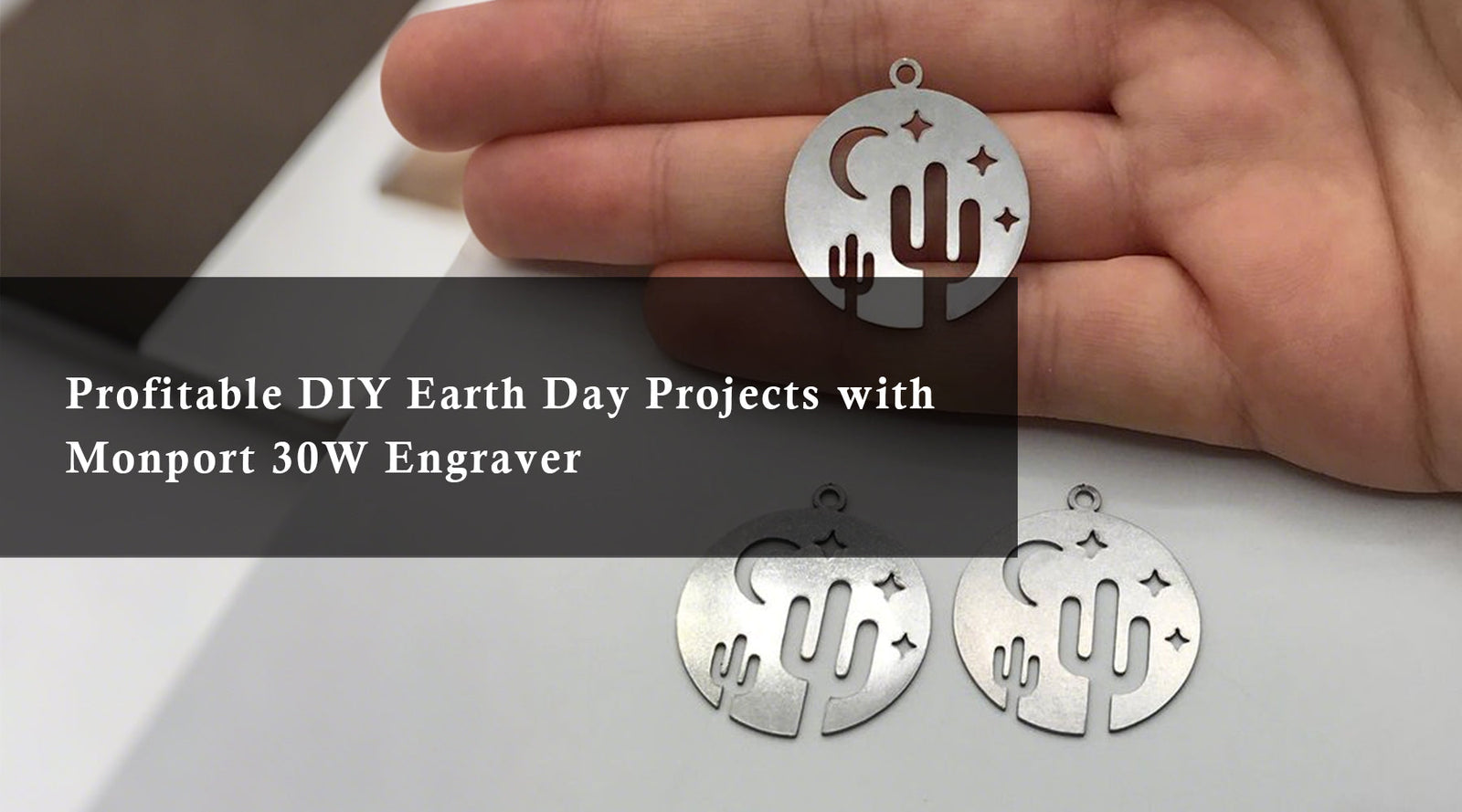 Profitable DIY Earth Day Projects with Monport 30W Engraver