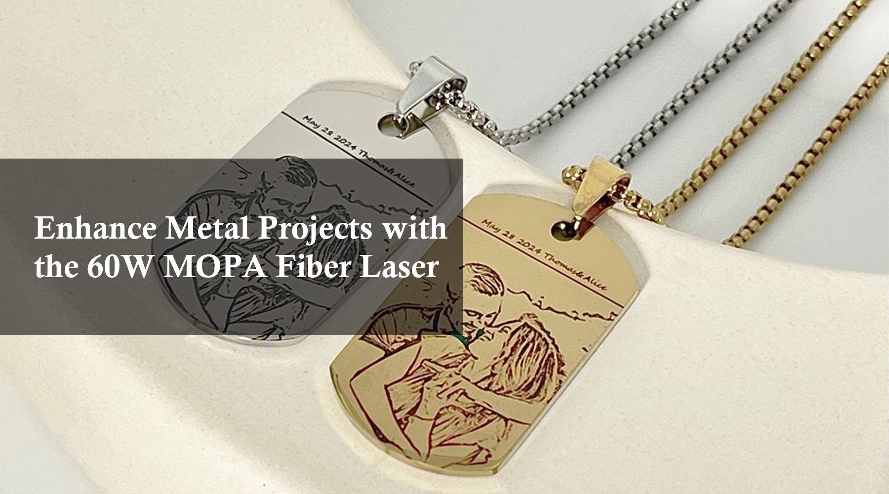 Enhance Metal Projects with the 60W MOPA Fiber Laser