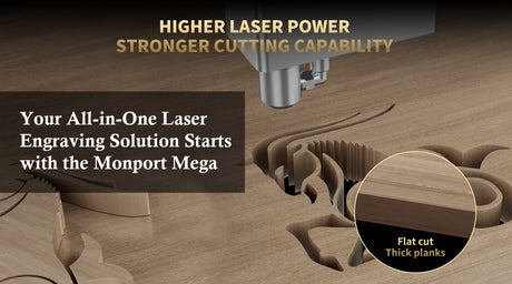 Your All-in-One Laser Engraving Solution Starts with the Monport Mega