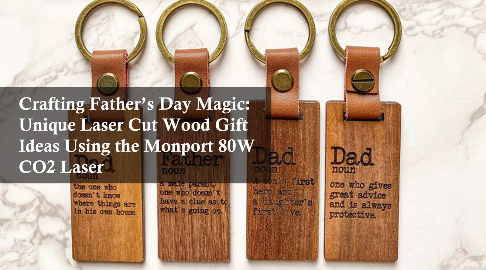 Crafting Father’s Day Magic: Unique Laser Cut Wood Gift Ideas Using the Monport 80W CO2 Laser