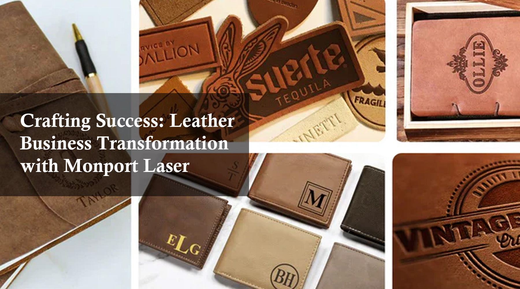 Crafting Success: Leather Business Transformation with Monport Laser