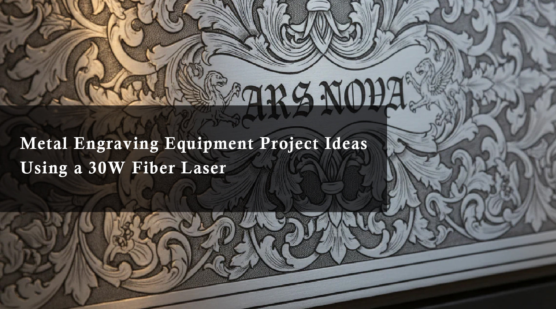Metal Engraving Equipment Project Ideas Using a 30W Fiber Laser