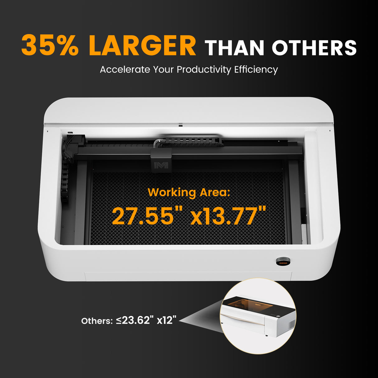 Monport Mega: The World's Premier 70W Intelligent Desktop Engraving Machine