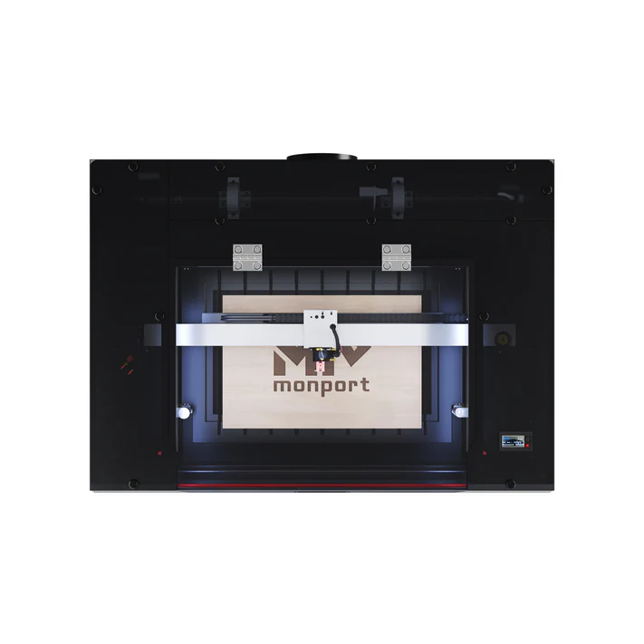 Monport Reno45 45W Desktop CO2 Laser Engraver & Cutter (16"X12") with Brand New Assisted-Autofocus