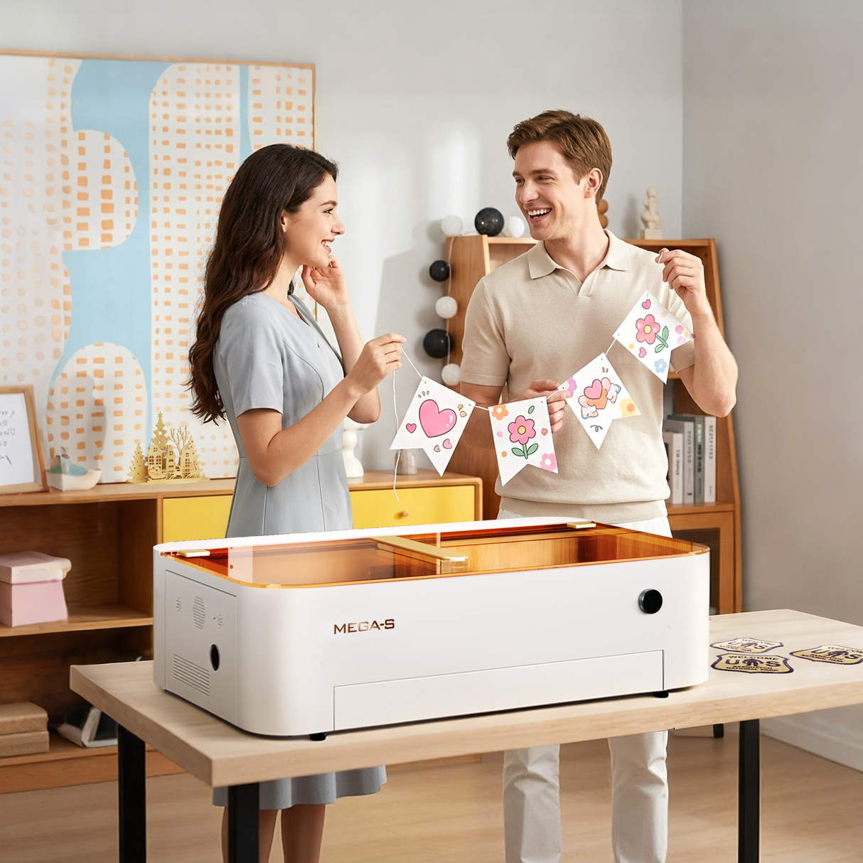 Monport MegaS – Mega Series Upgrade: 70W CO₂ Laser Engraving and Cutting Machine with Intelligent Precision