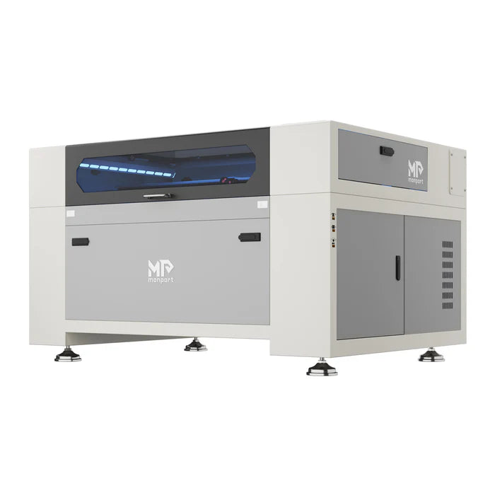 Monport Effi 13S Upgraded 130W CO2 Laser Engraver and Cutter with Autofocus and Built-in Water Cooling