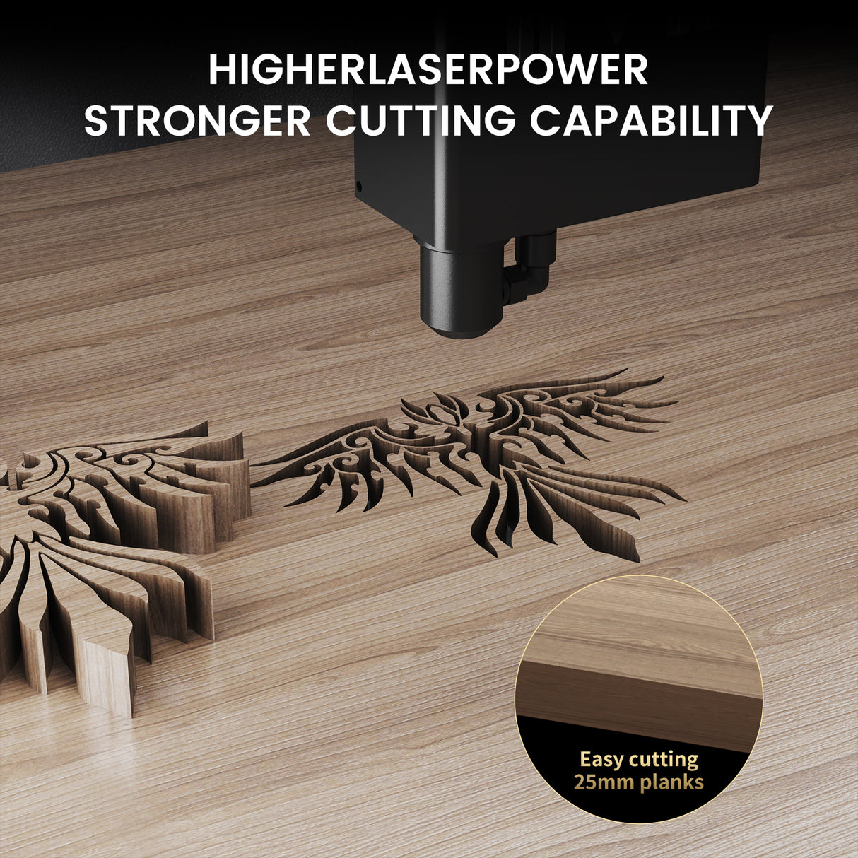 Monport Mega: The World's Premier 70W Intelligent Desktop Engraving Machine