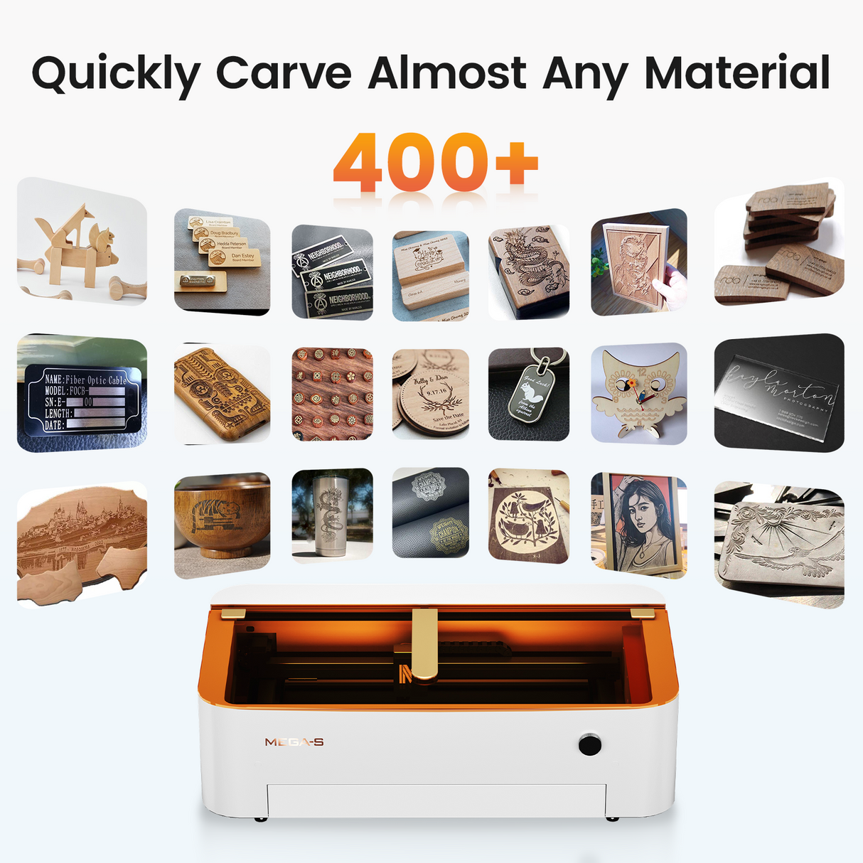 Monport MegaS – Mega Series Upgrade: 70W CO₂ Laser Engraving and Cutting Machine with Intelligent Precision