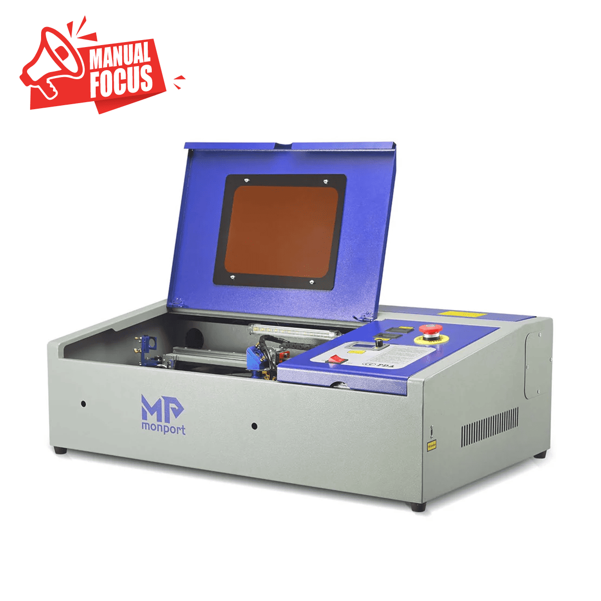 Monport 40W Pro Lightburn-ready (12" X 8") CO2 Laser Engraver & Cutter with CE Approval