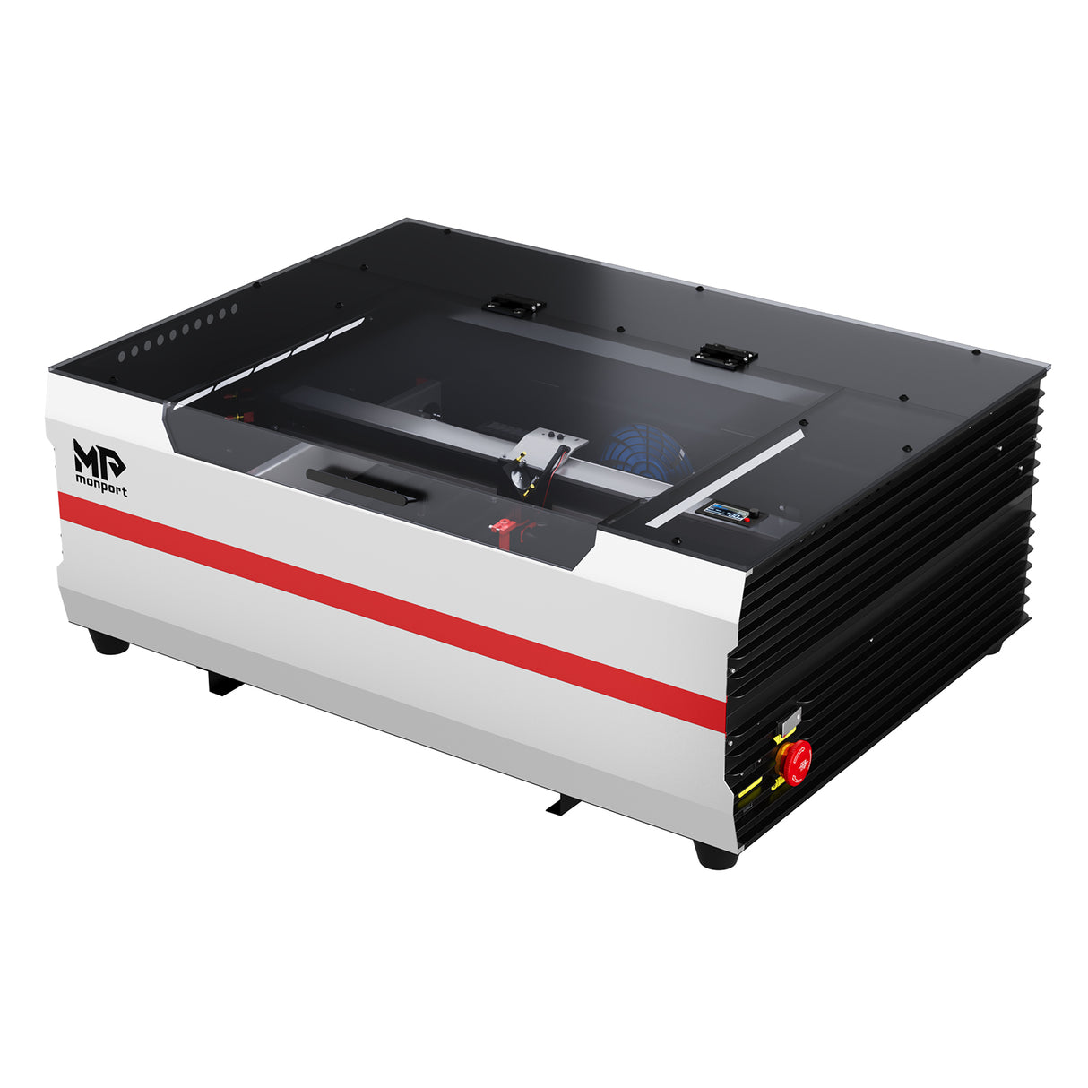 Monport Reno45 45W Desktop CO2 Laser Engraver & Cutter (16"X12") with Brand New Assisted-Autofocus