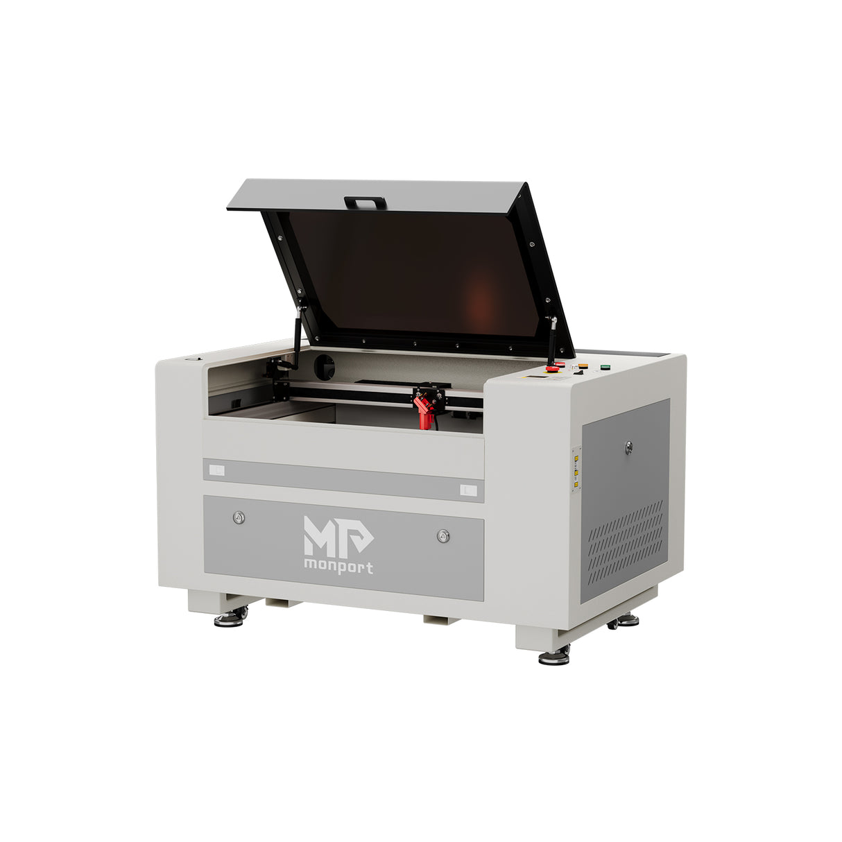 Monport 60W CO2 Laser Engraver & Cutter (24" x 16") with Autofocus