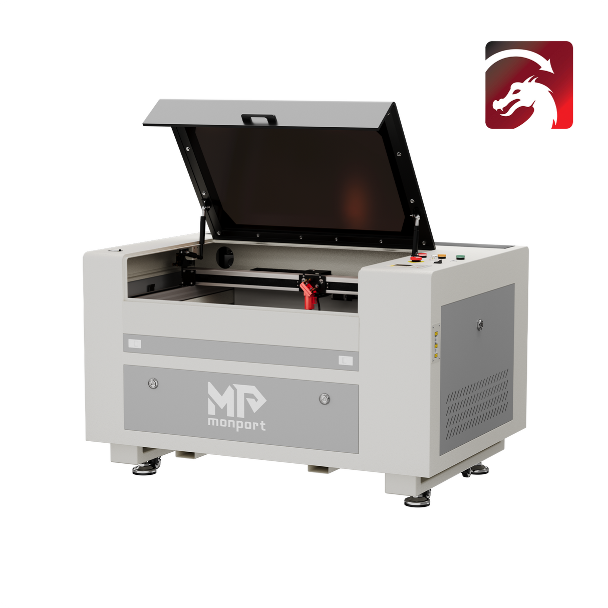 Monport 60W CO2 Laser Engraver & Cutter (24" x 16") with Autofocus