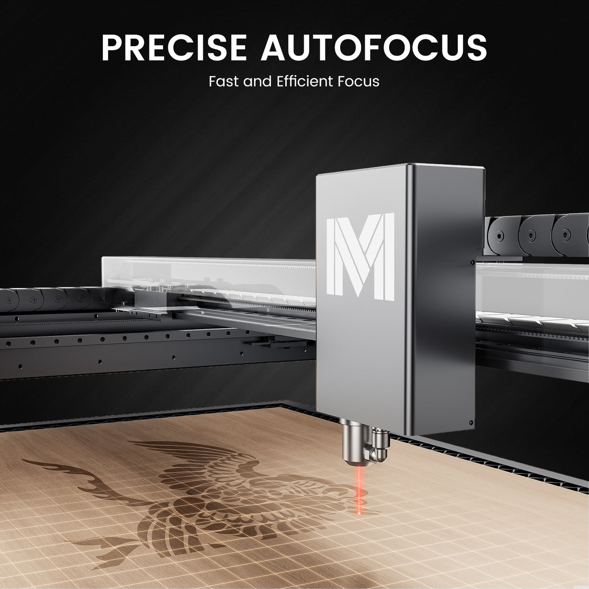 Monport Mega: The World's Premier 70W Intelligent Desktop Engraving Machine