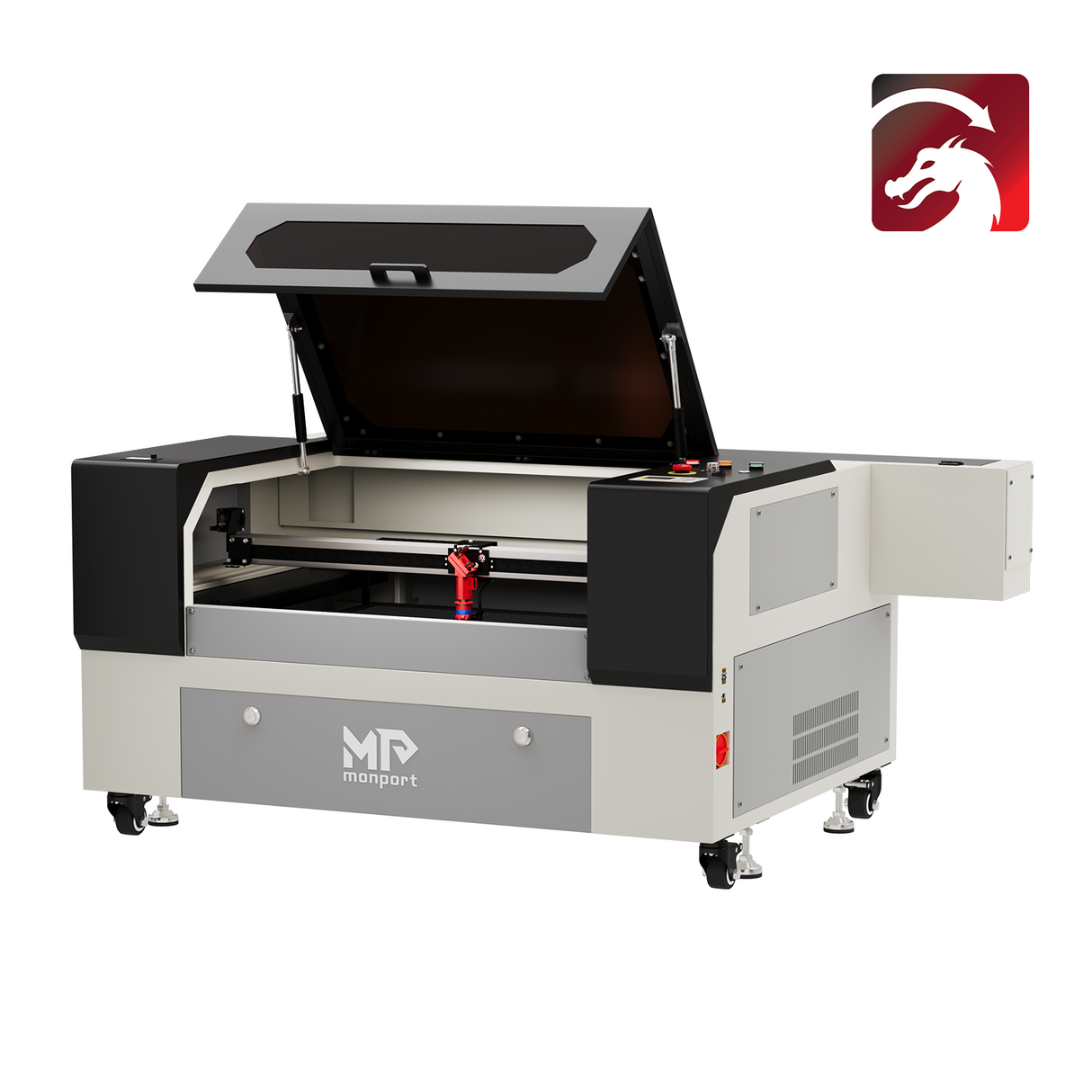 Monport 80W CO2 Laser Engraver & Cutter (28" x 20") with Autofocus