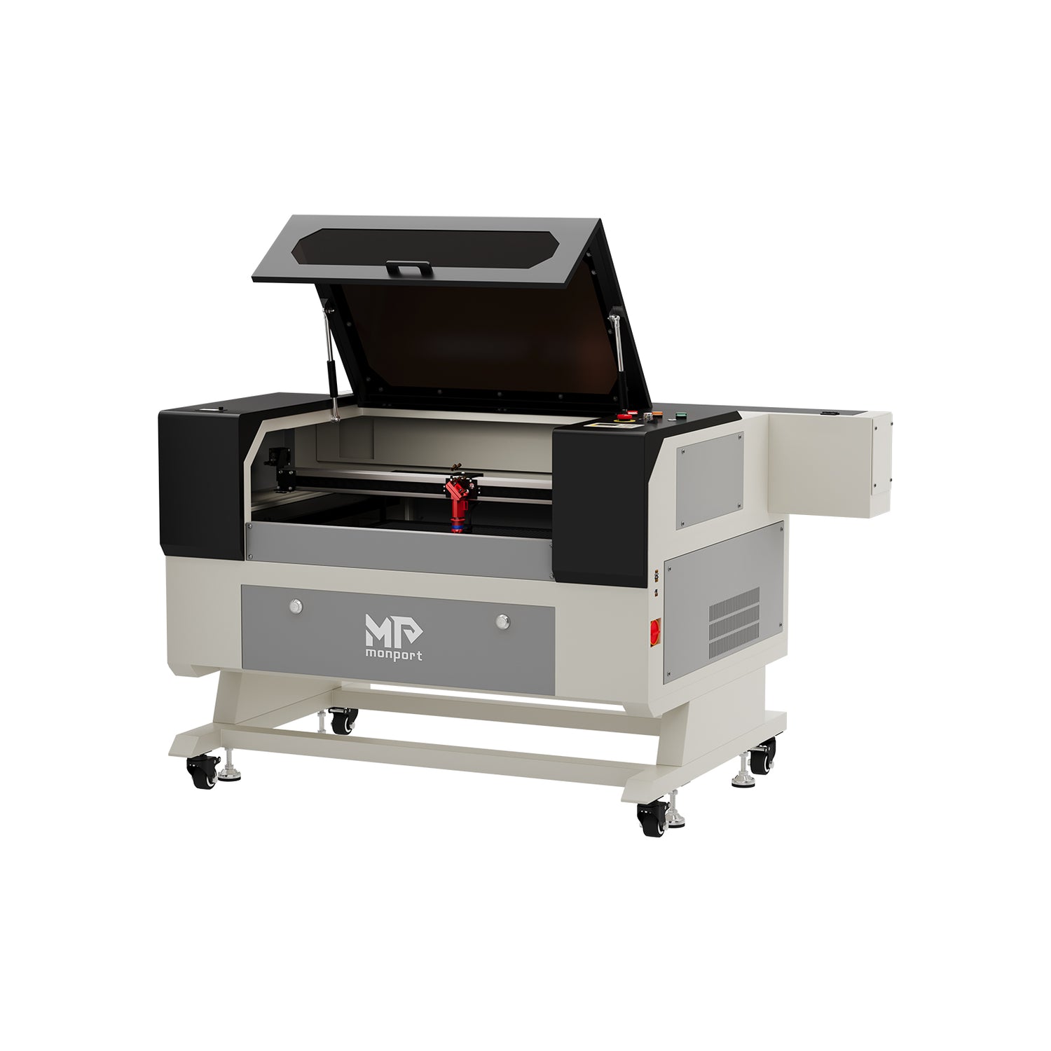 Monport 90W CO2 Laser Engraver & Cutter (28" x 20") with Autofocus and Bracket