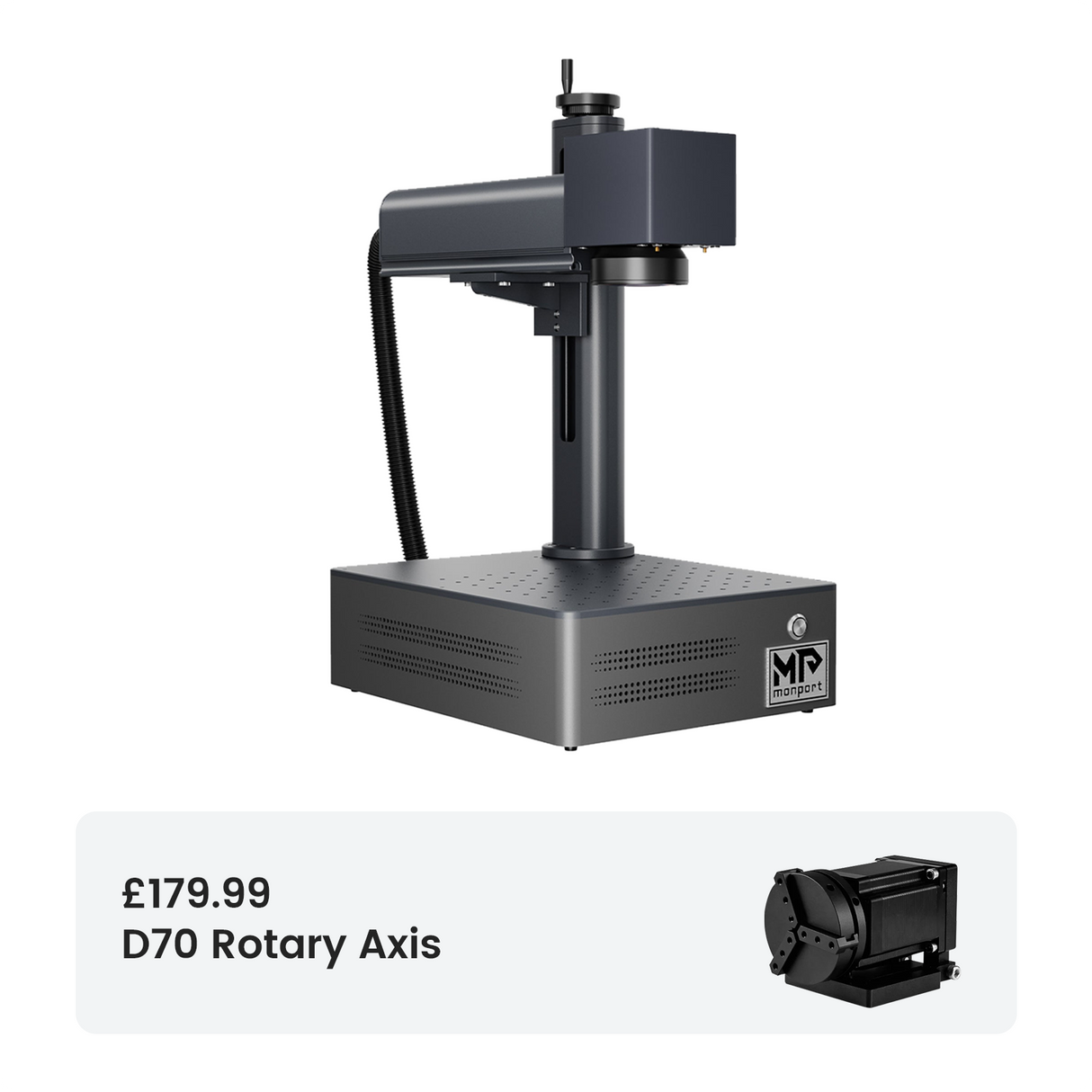 Monport GM 30W Integrated Fiber Laser Engraver & Marking Machine