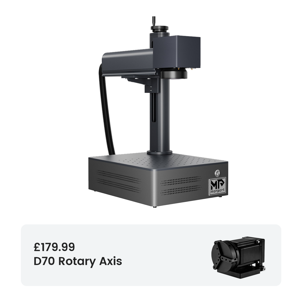 Monport GM 50W Integrated Fiber Laser Engraver & Marking Machine