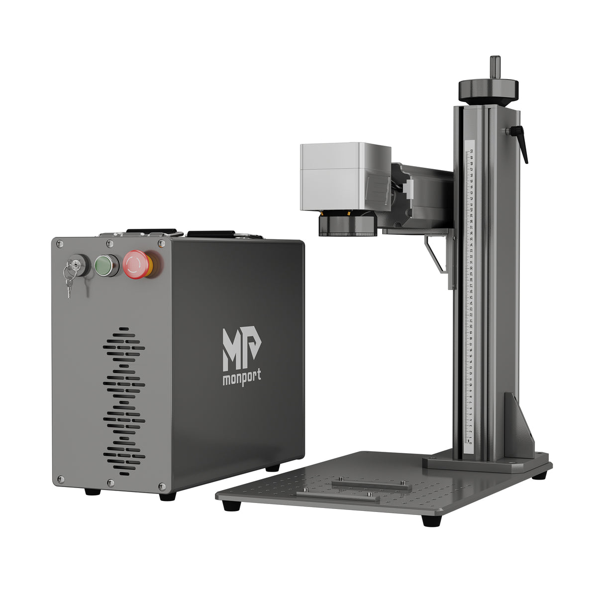 Monport GPro 60W Split MOPA Fiber Laser Engraver & Marking Machine With Manual Focus