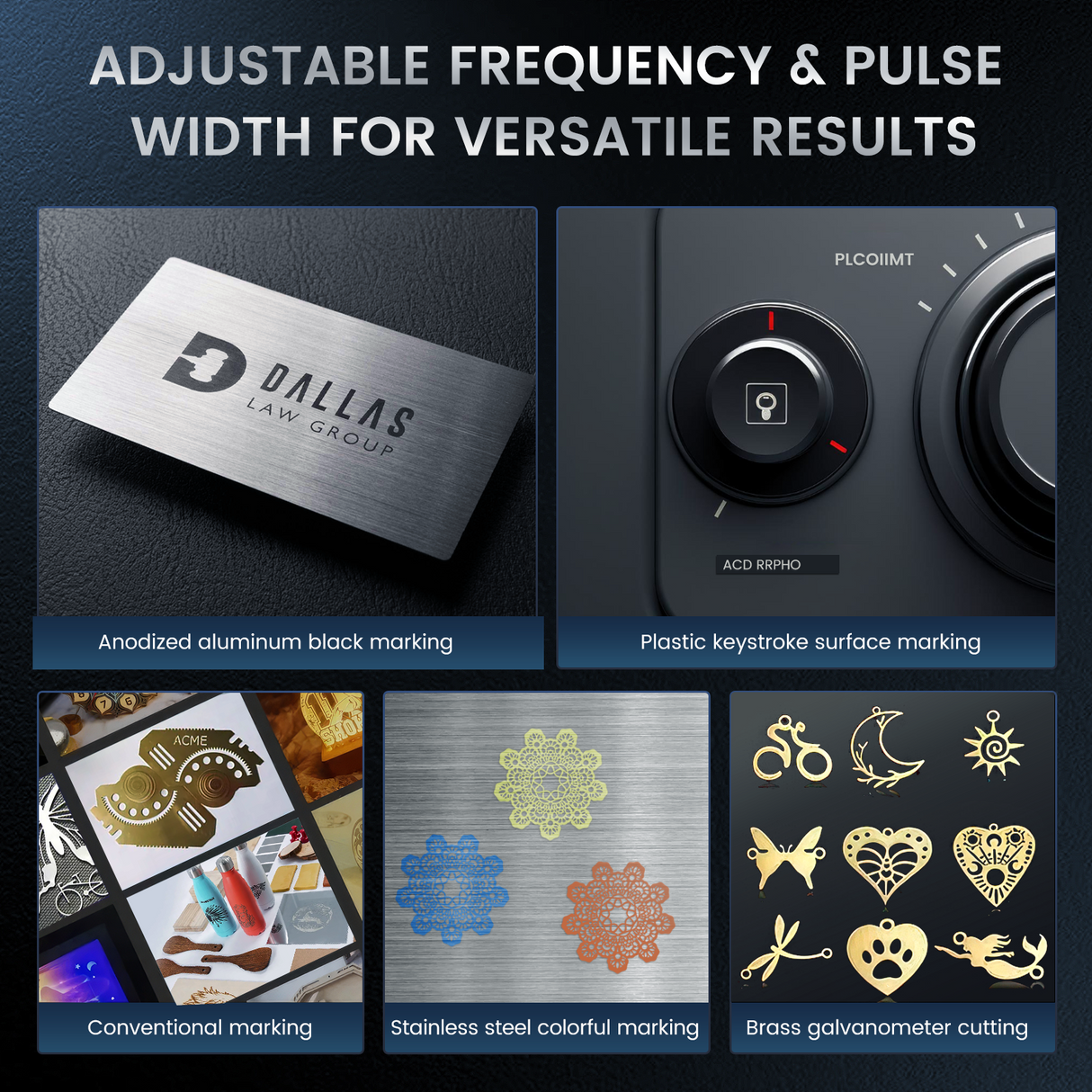 Monport GPro 30W/60W/100W Split MOPA Fiber Laser Engraver & Marking Machine With Manual Focus