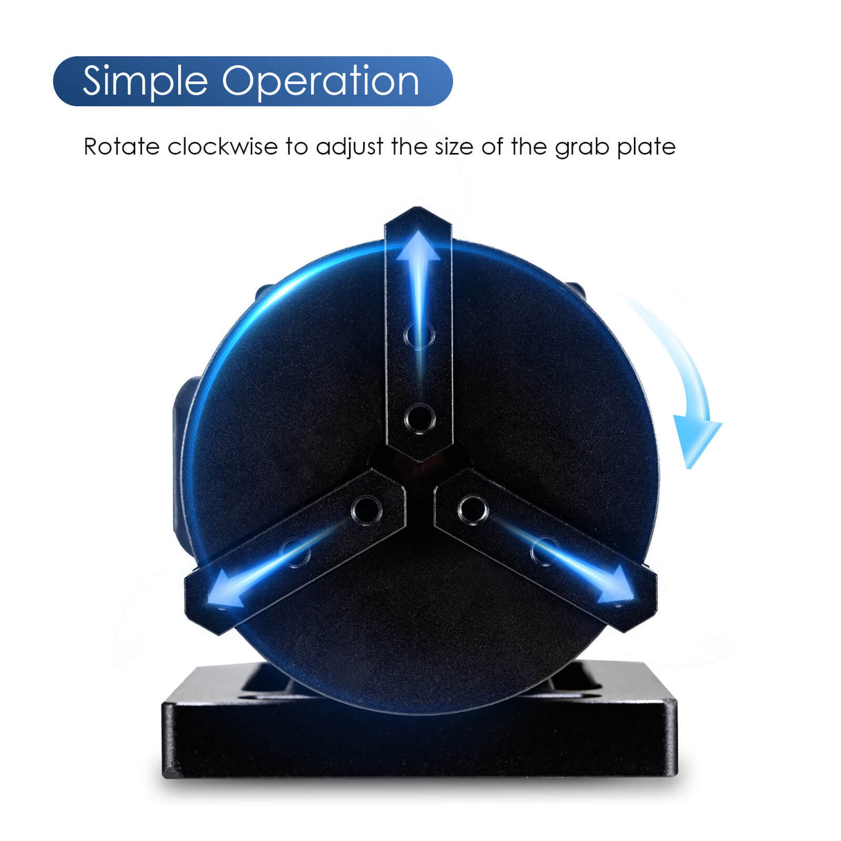 Monport D70 Rotary Axis Chuck Attachment for Laser Engraving Machine(for fiber machines only)