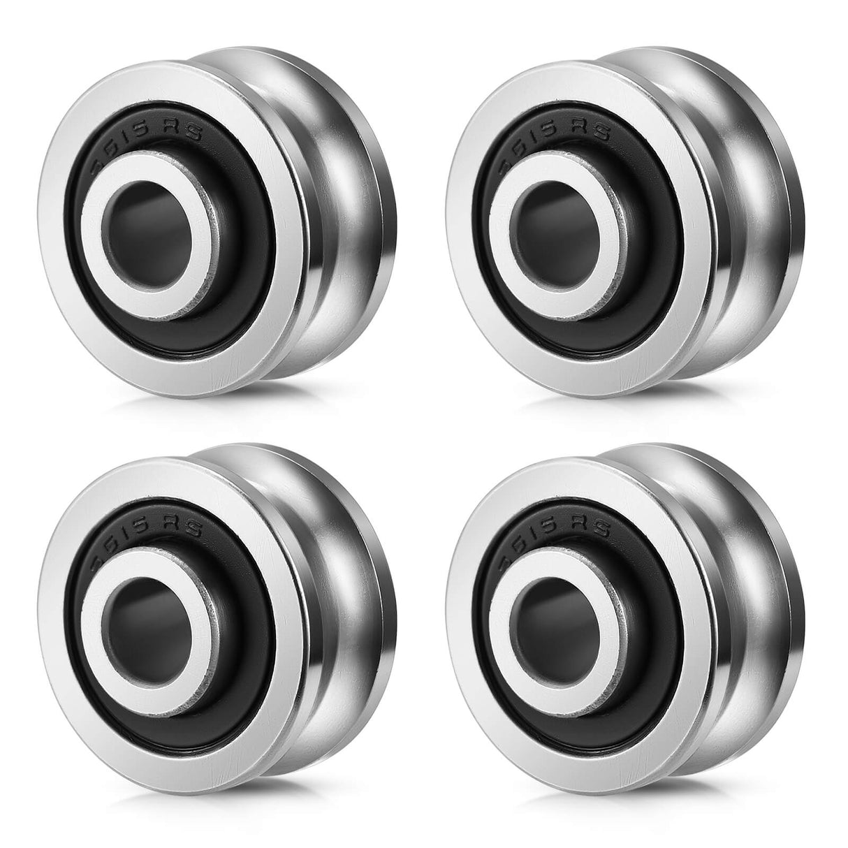 Monport Track Guide Ball Bearing 4 Pcs for 40W-150W CO2 Laser Engraver(5mmx17mmx8mm)