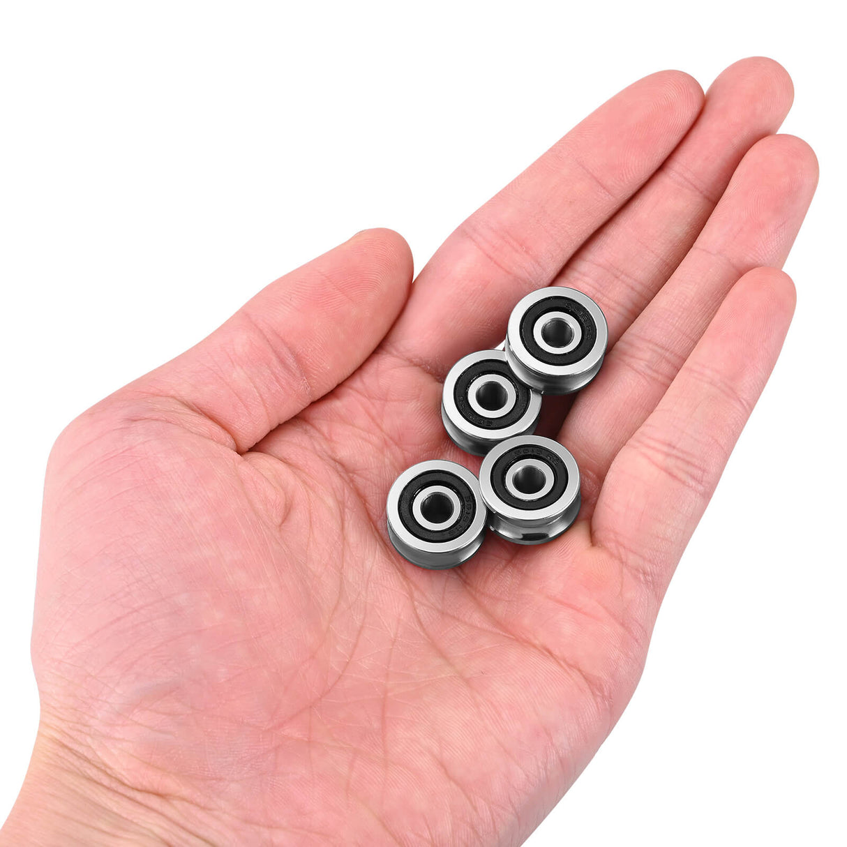 Monport Track Guide Ball Bearing 4 Pcs for 40W-150W CO2 Laser Engraver(5mmx17mmx8mm)
