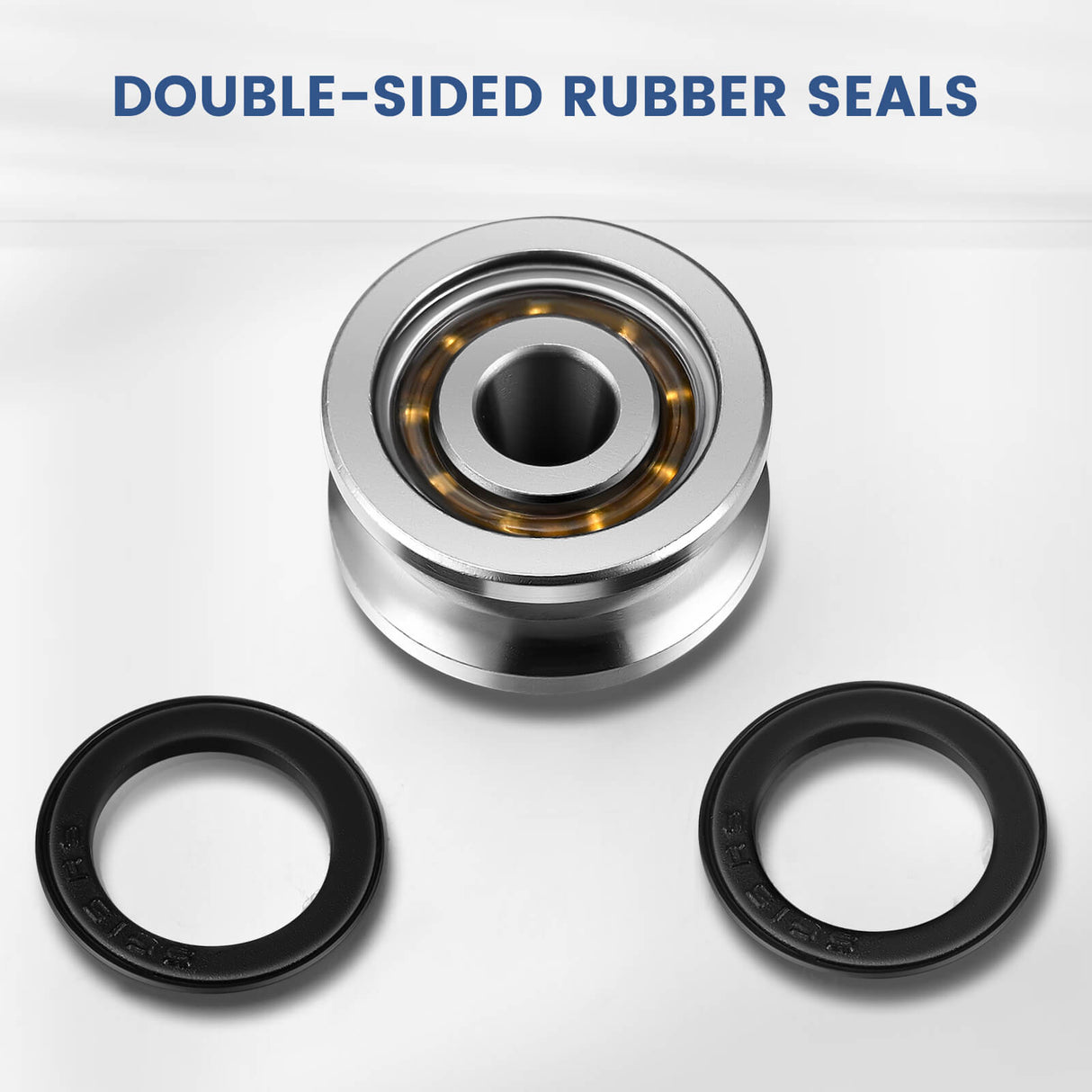 Monport Track Guide Ball Bearing 4 Pcs for 40W-150W CO2 Laser Engraver(5mmx17mmx8mm)