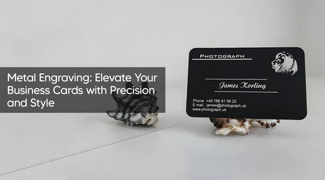 Metal Engraving: Elevate Your Business Cards with Precision and Style