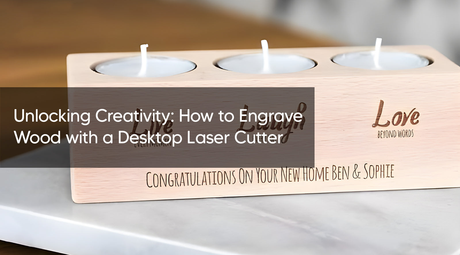 Unlocking Creativity: How to Engrave Wood with a Desktop Laser Cutter