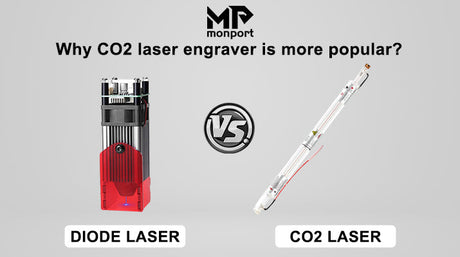 Diode Laser VS CO2 Laser - Why CO2 laser engraver is more popular?