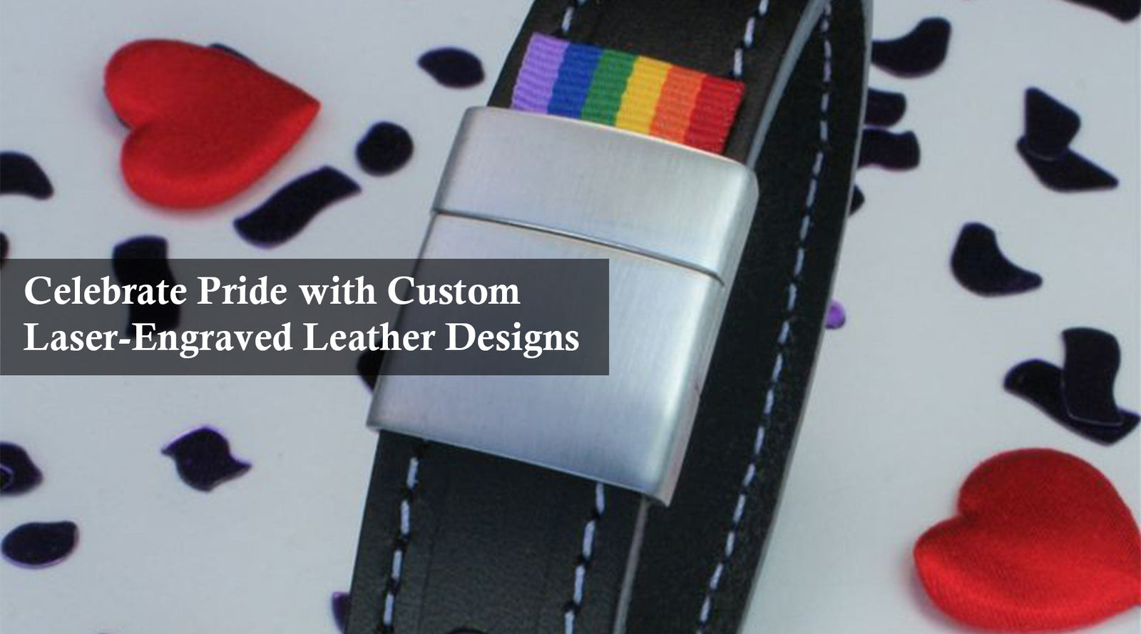 Celebrate Pride with Custom Laser-Engraved Leather Designs