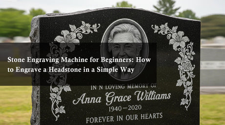 Stone Engraving Machine for Beginners: How to Engrave a Headstone in a Simple Way