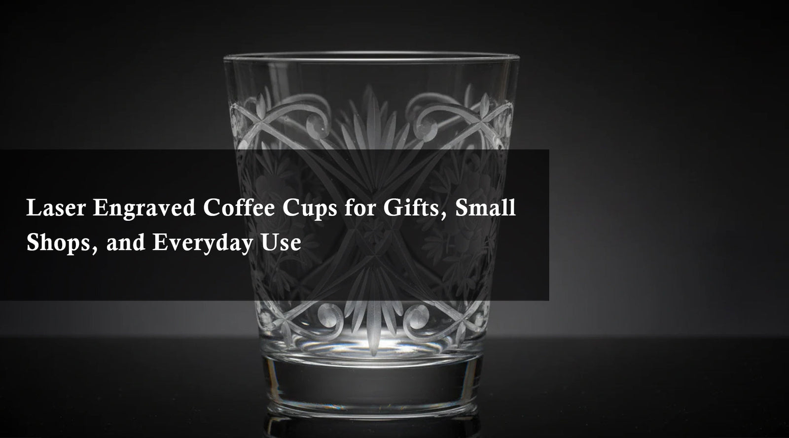 Laser Engraved Coffee Cups for Gifts, Small Shops, and Everyday Use