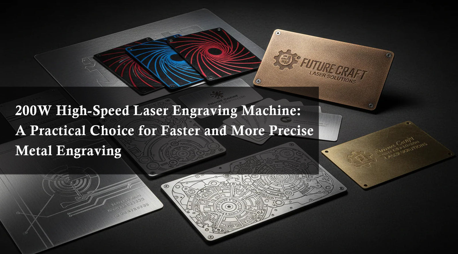 200W High-Speed Laser Engraving Machine: A Practical Choice for Faster and More Precise Metal Engraving