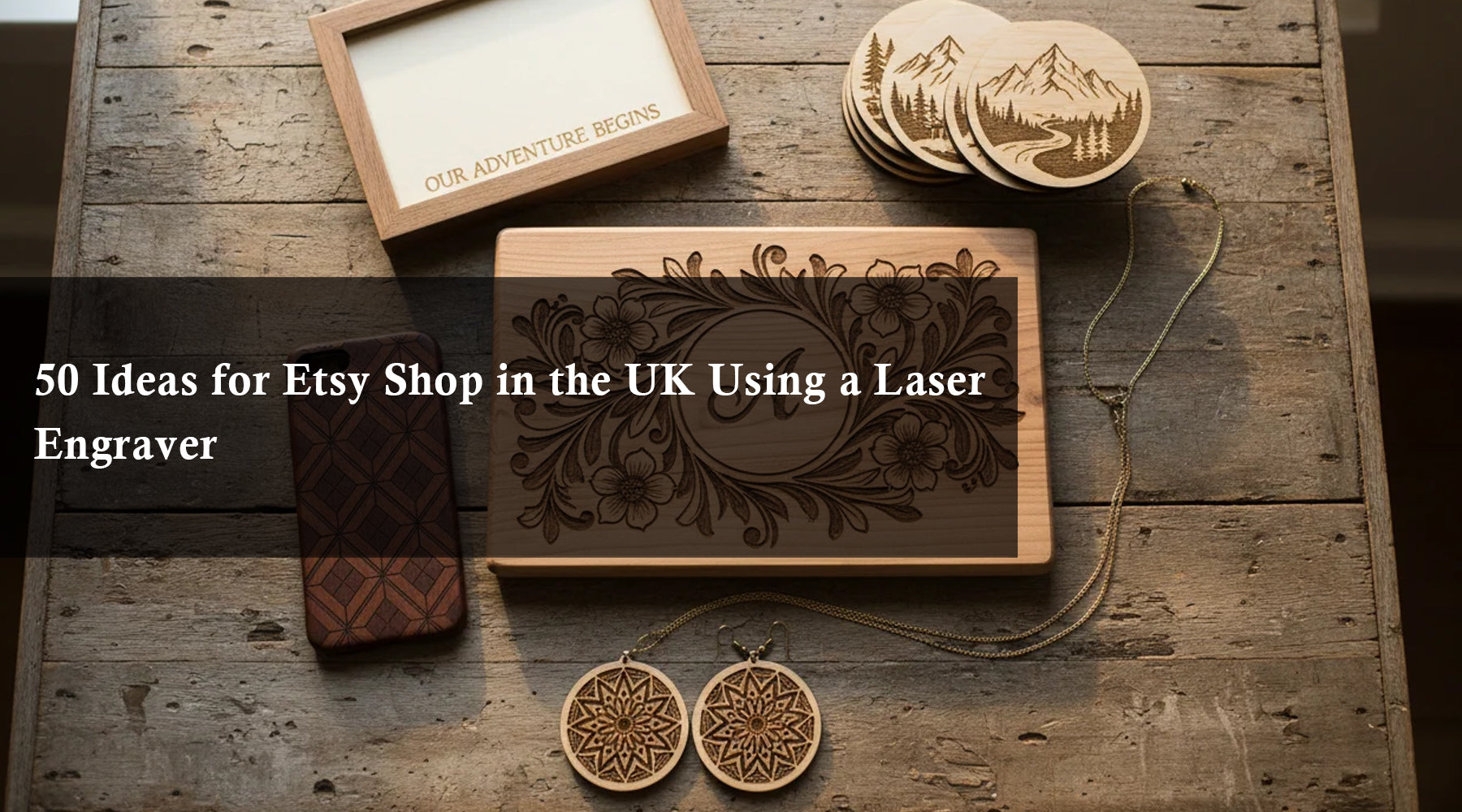 50 Ideas for Etsy Shop in the UK Using a Laser Engraver