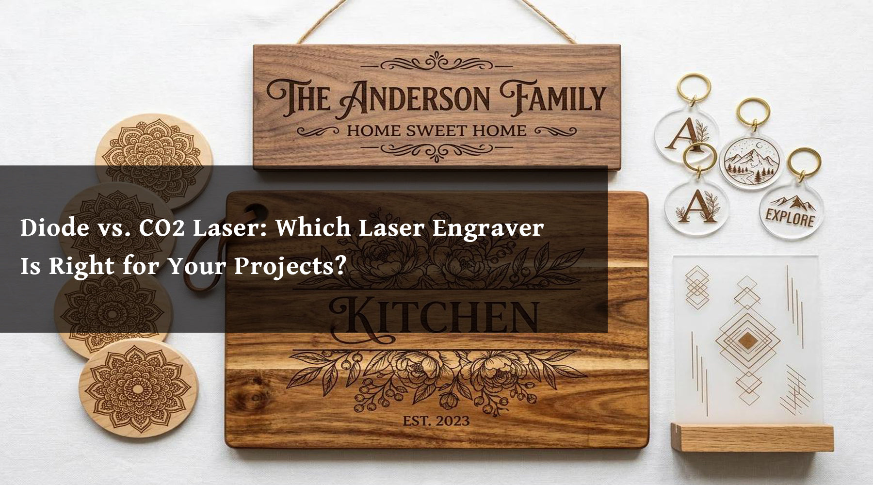 Diode vs. CO2 Laser: Which Laser Engraver Is Right for Your Projects?