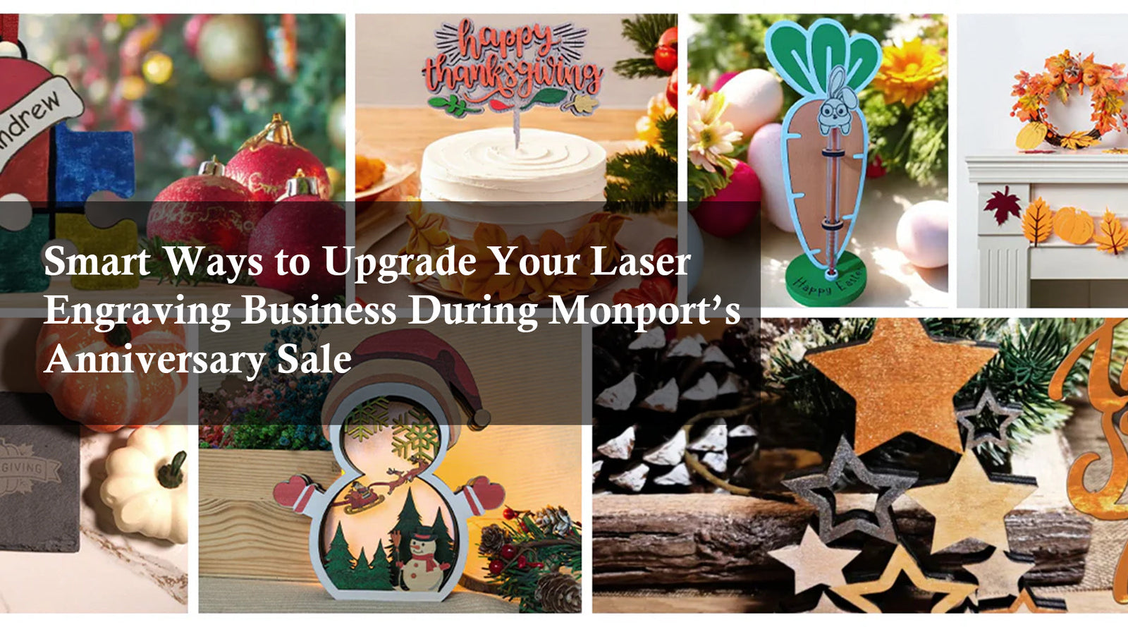 Smart Ways to Upgrade Your Laser Engraving Business During Monport’s Anniversary Sale