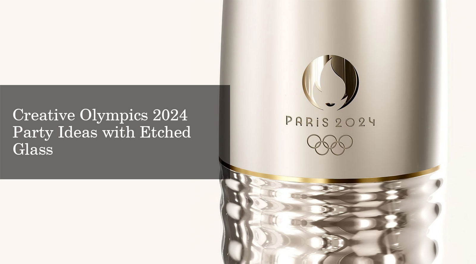 Creative Olympics 2024 Party Ideas with Etched Glass