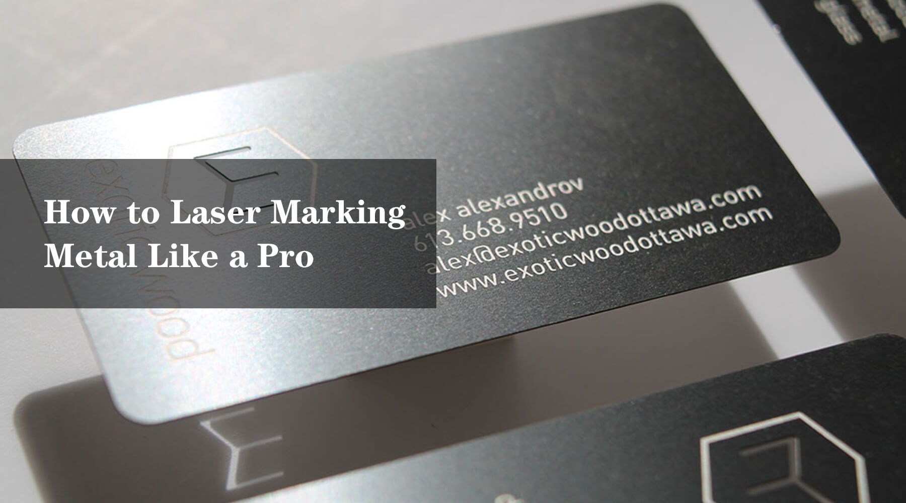 How to Laser Marking Metal Like a Pro