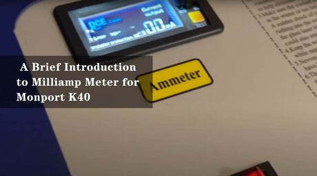 A Brief Introduction to Milliammeter for Monport K40