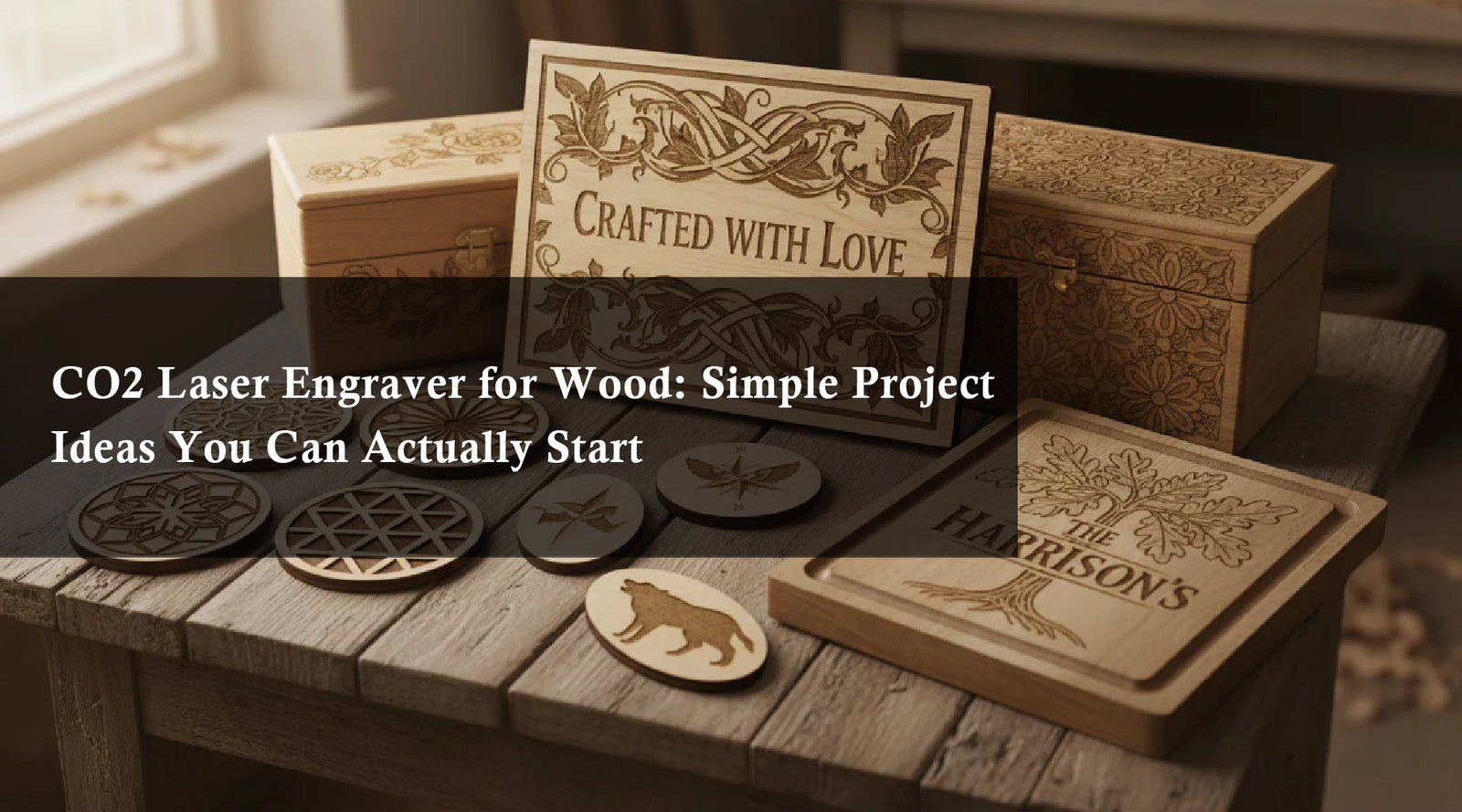 CO2 Laser Engraver for Wood: Simple Project Ideas You Can Actually Start