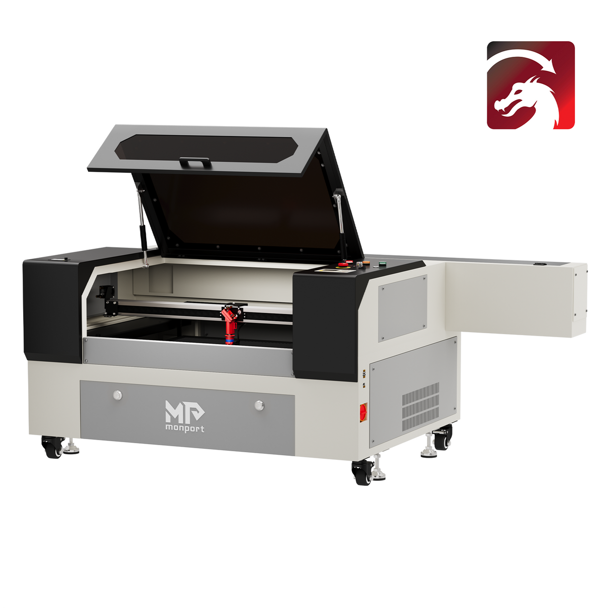 Monport 100W CO2 Laser Engraver & Cutter (28" x 20") with Autofocus