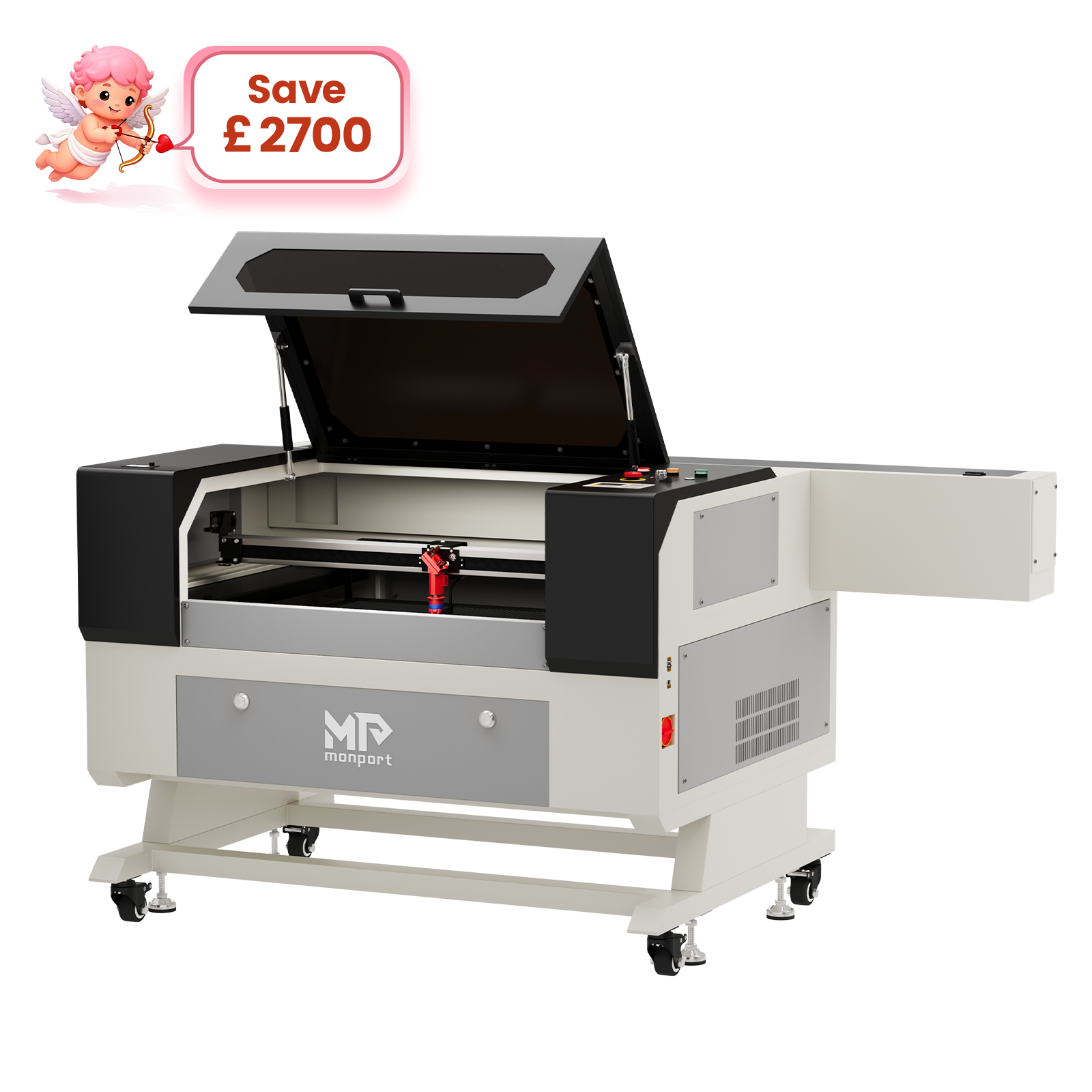 Monport 100W CO2 Laser Engraver & Cutter (28