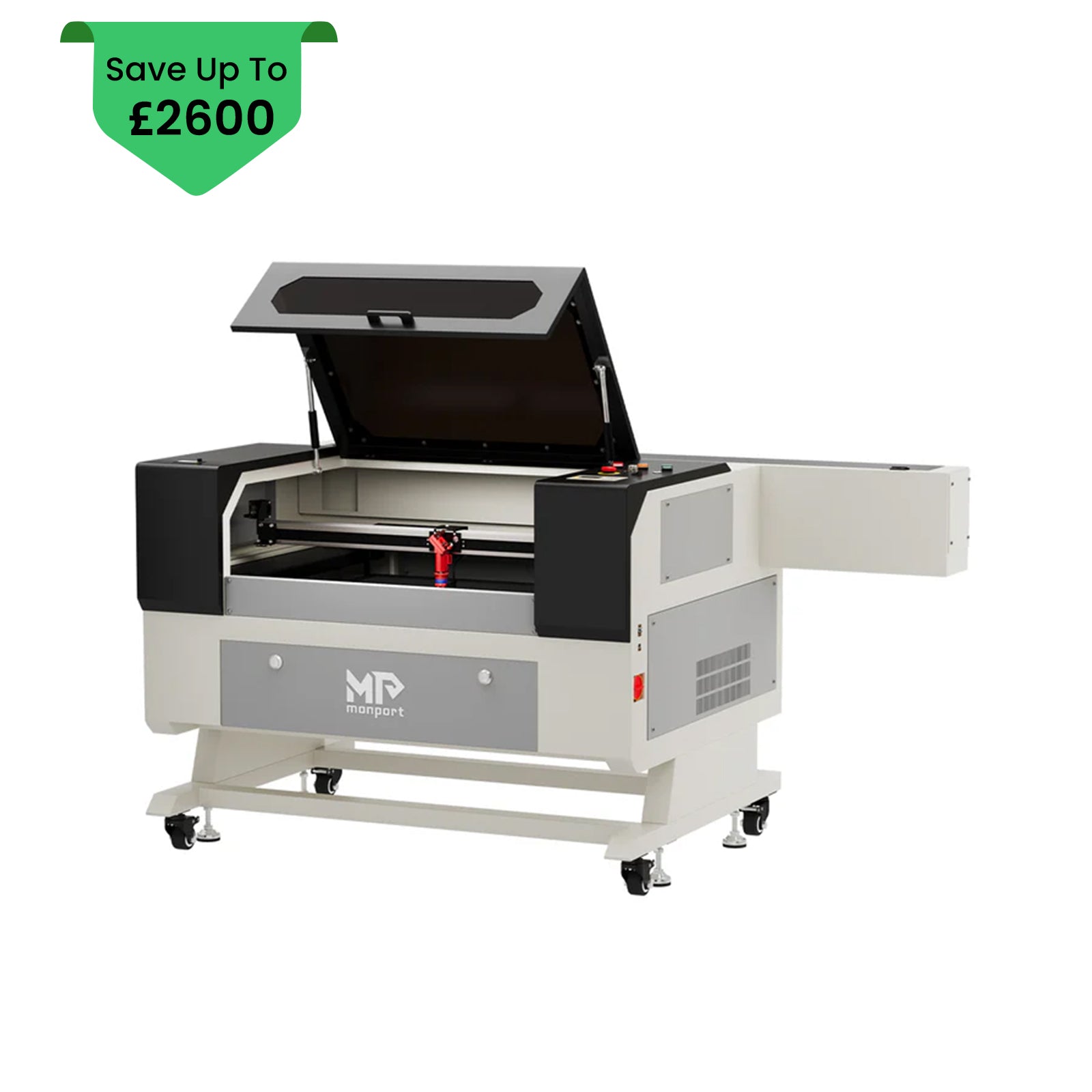 Monport 100W CO2 Laser Engraver & Cutter (28