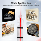 Monport 60W CO2 Laser Tube for Laser Engraver