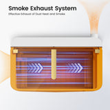 Monport MEGAS – Mega Series Upgrade: 70W CO₂ Laser Engraving and Cutting Machine with Intelligent Precision