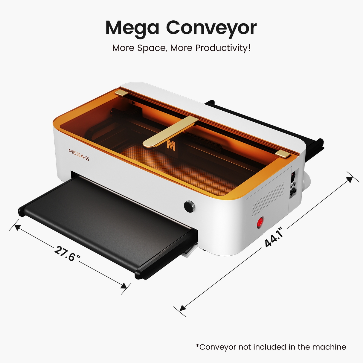 Monport MegaS – Mega Series Upgrade: 70W CO₂ Laser Engraving and Cutting Machine with Intelligent Precision