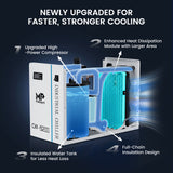 Monport 6L CW-5200 Industrial Water Chiller for 40W-150W CO2 Laser Engraver