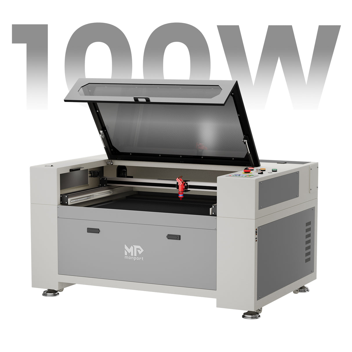 Monport 100W CO2 Built-in Water Cooling System Laser Engraver & Cutter (1000 x 600mm)