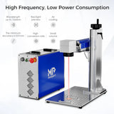 Monport 50W (7.9" x 7.9") Fiber Laser Engraver & Marking Machine with CE Approval